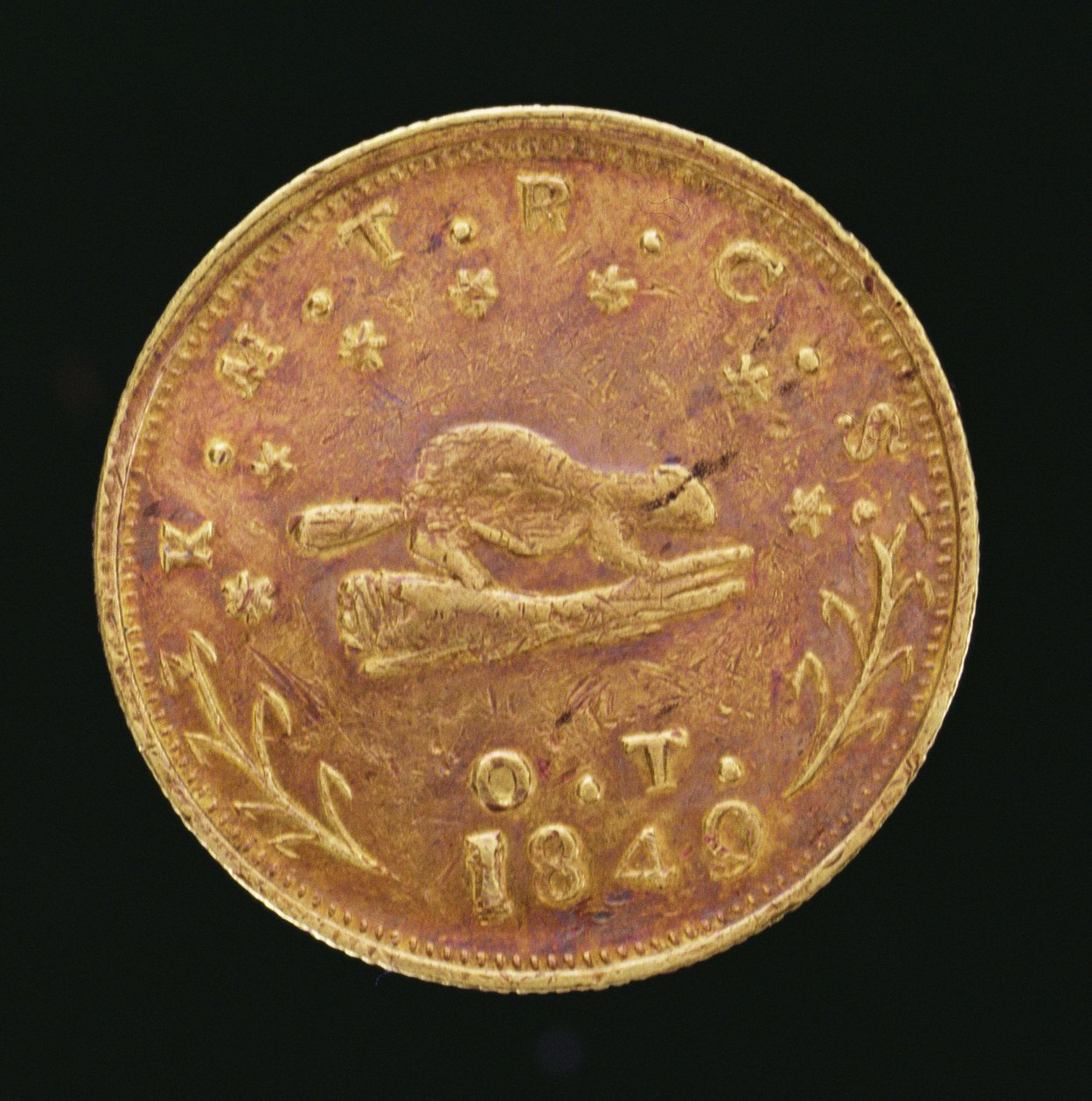 Oregon Exchange Company Dziesięć Dolarów autorstwa American School