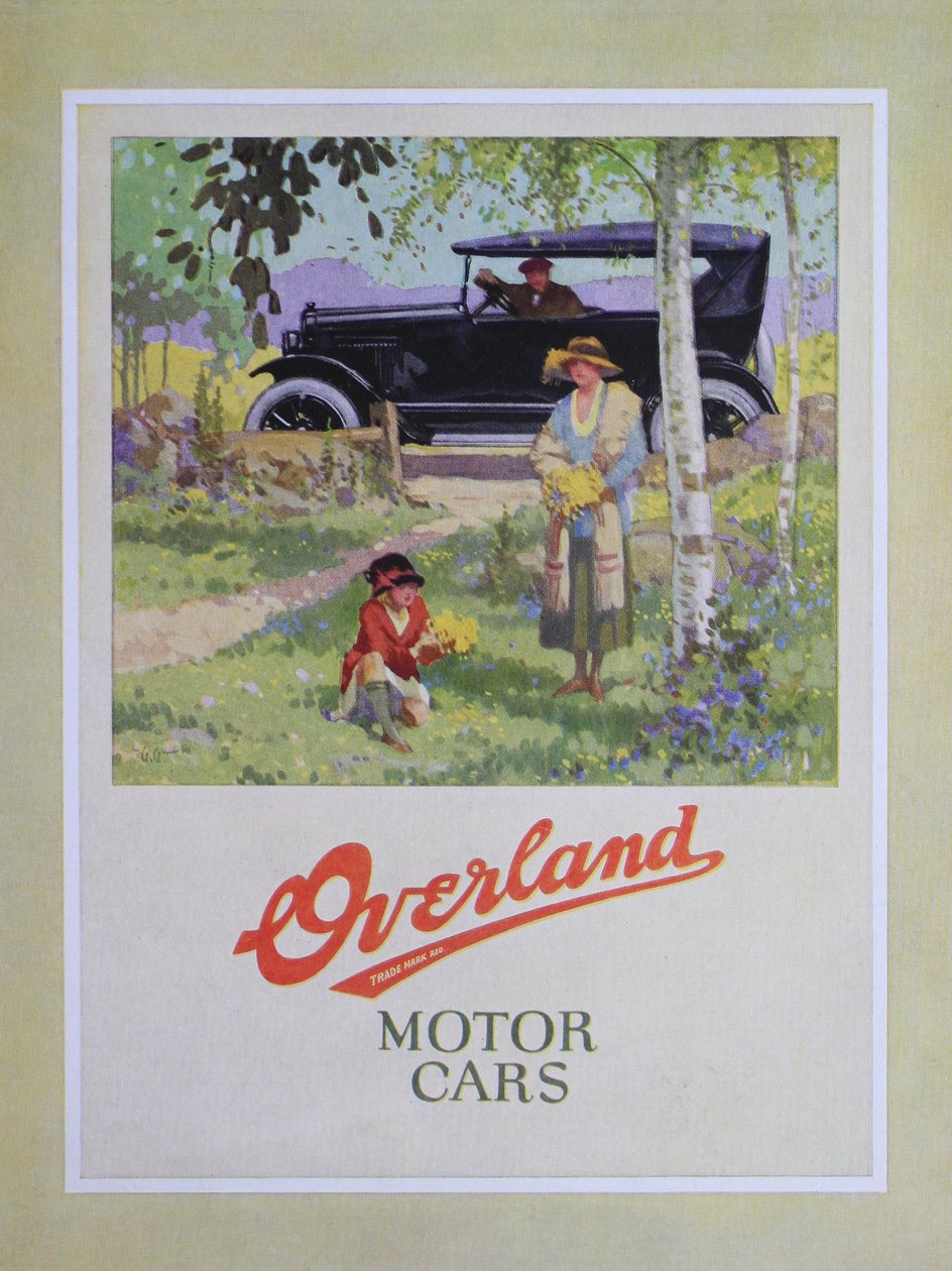 Overland Motor Cars, 1923 autorstwa American School