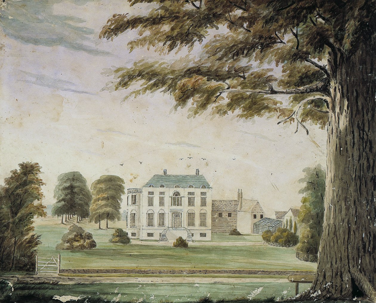 Park House, Anglia: Dom Richarda Flowera, ojca George