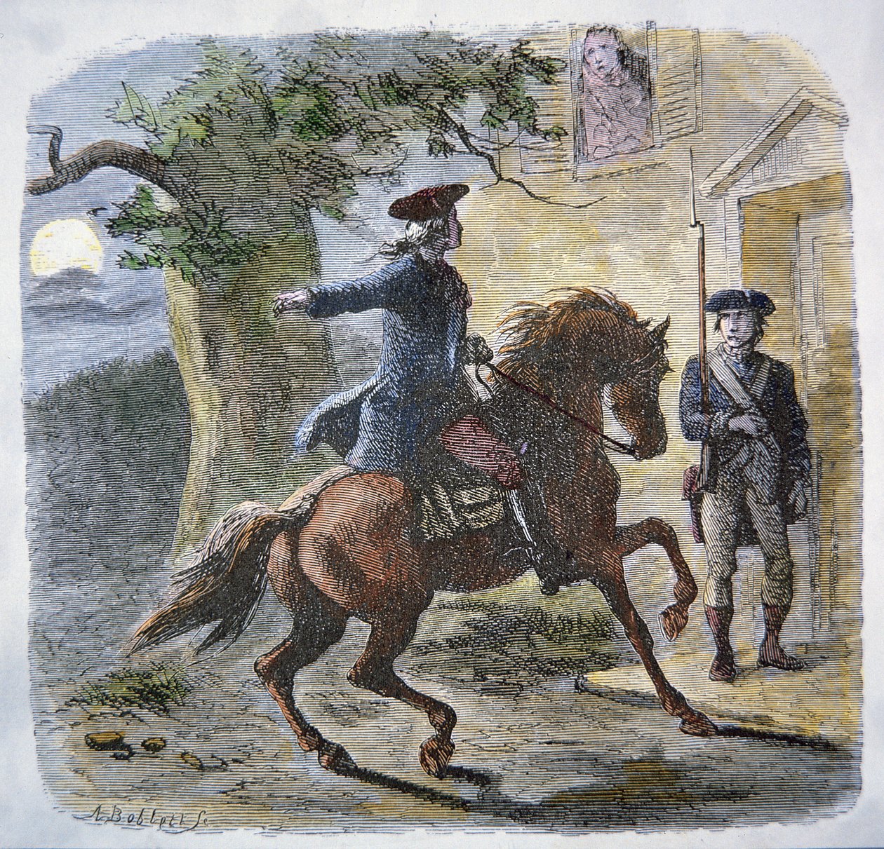 Słynna przejażdżka Paula Revere