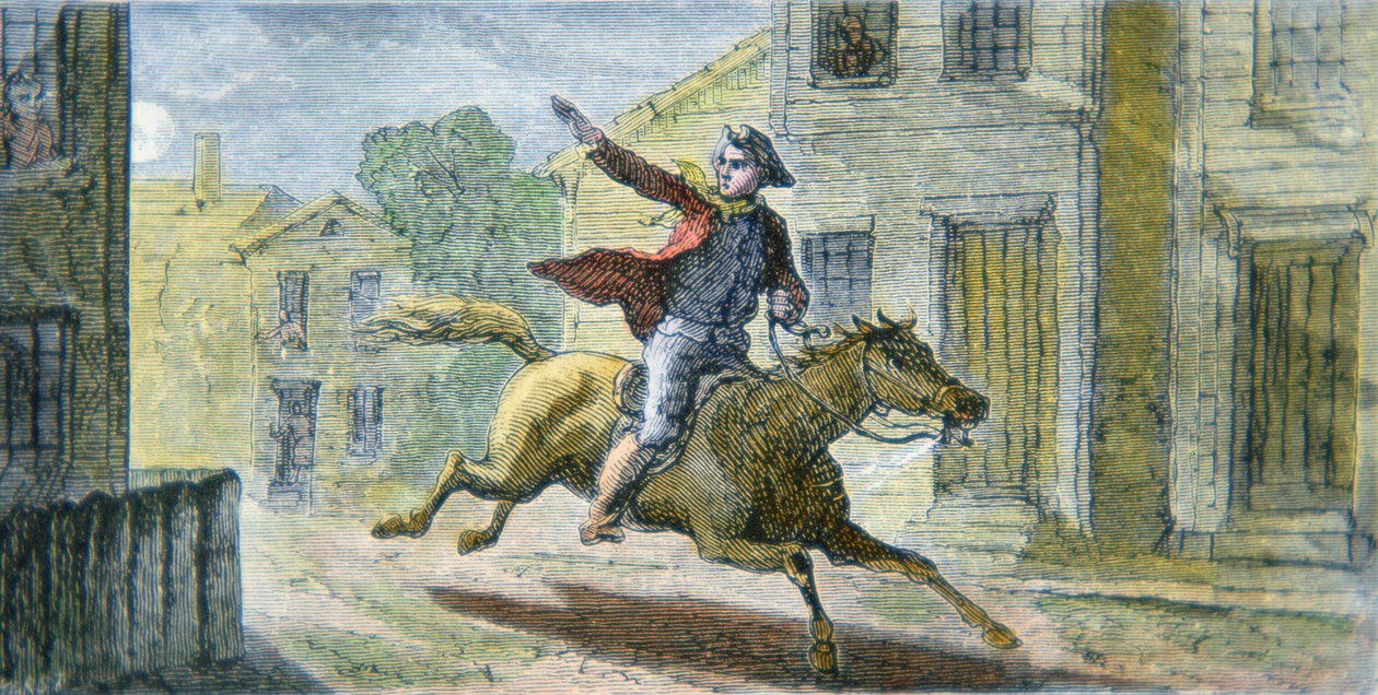 Słynna przejażdżka Paula Revere
