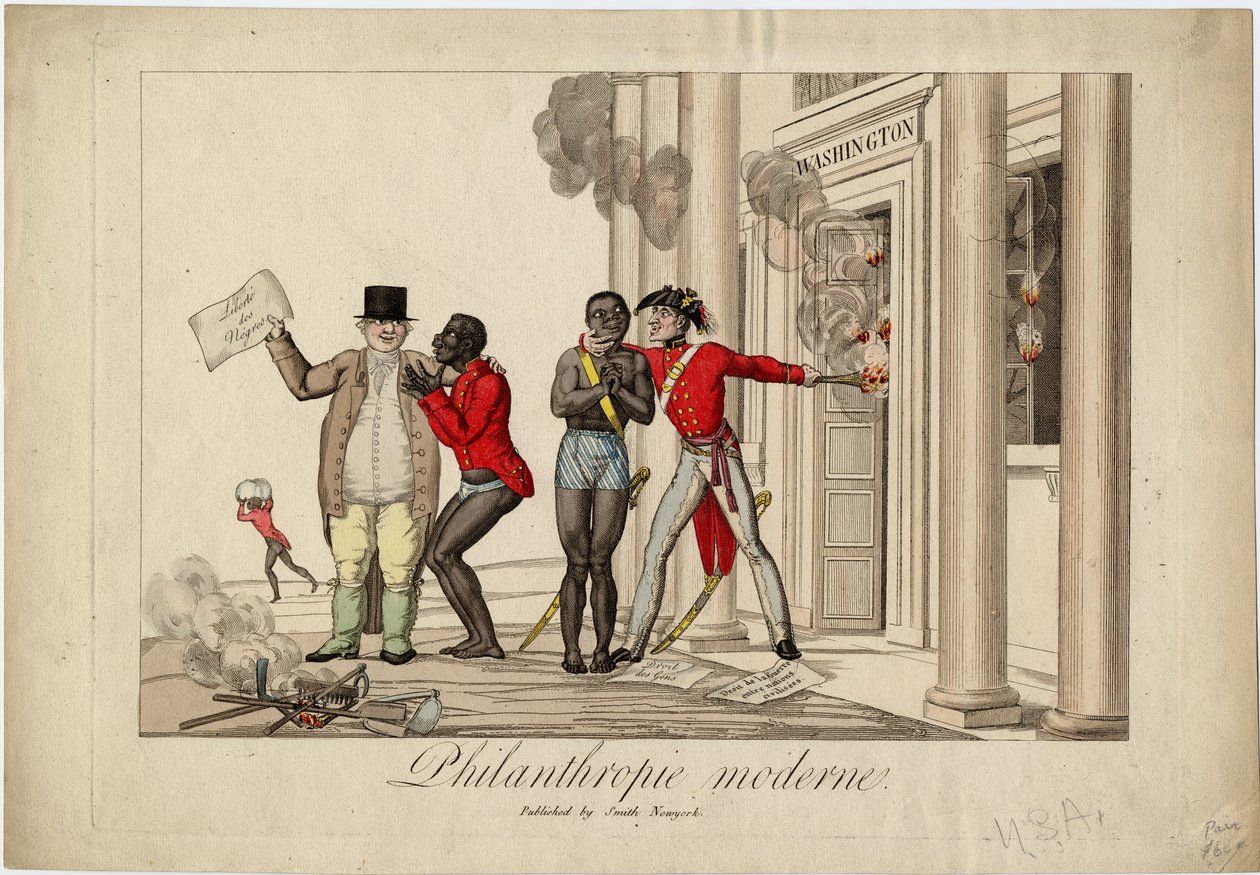 Współczesna filantropia, c.1813 autorstwa American School