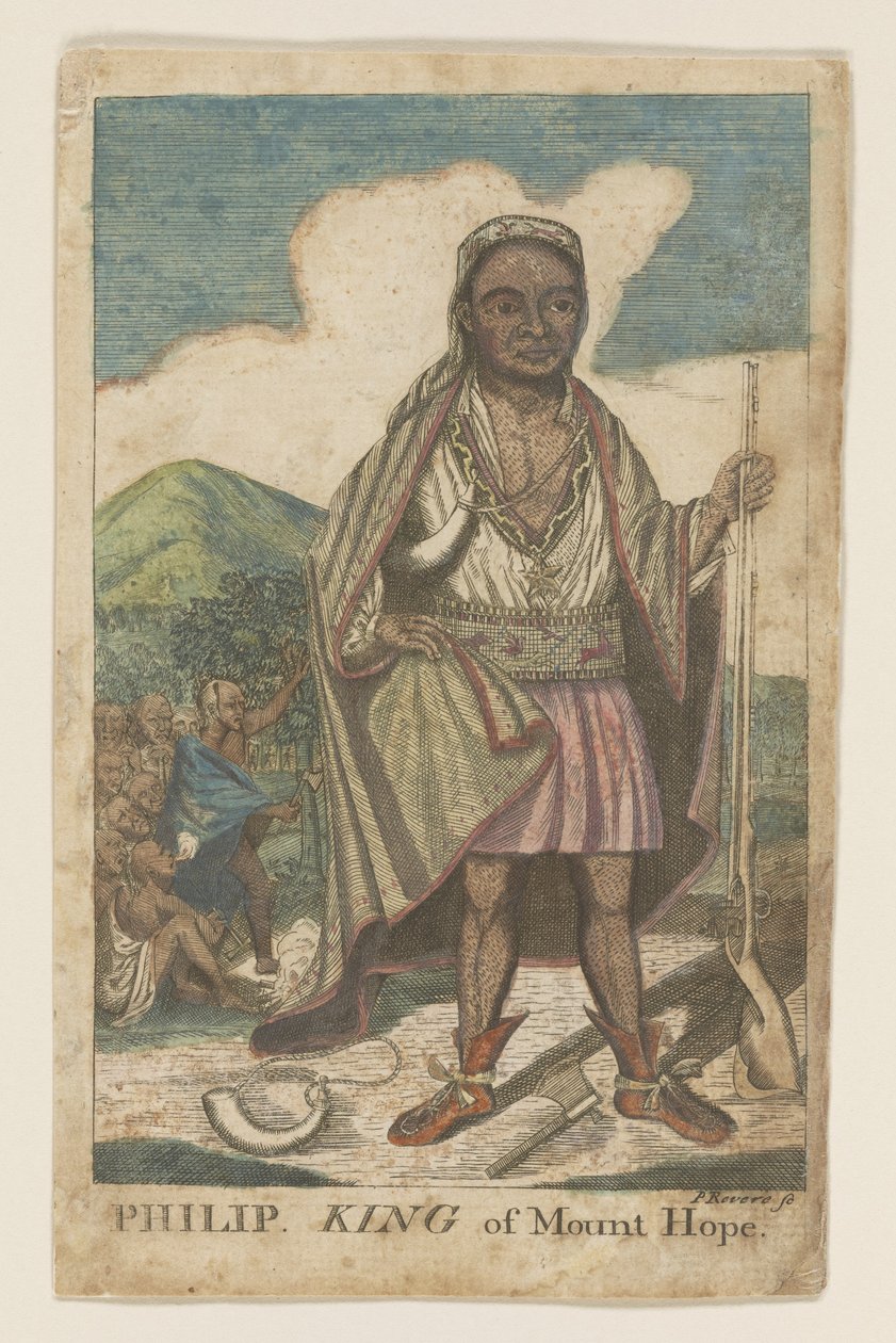 Phillip, Król Góry Nadziei, wyd. 1772 (grawerowanie ręcznie kolorowane) autorstwa American School