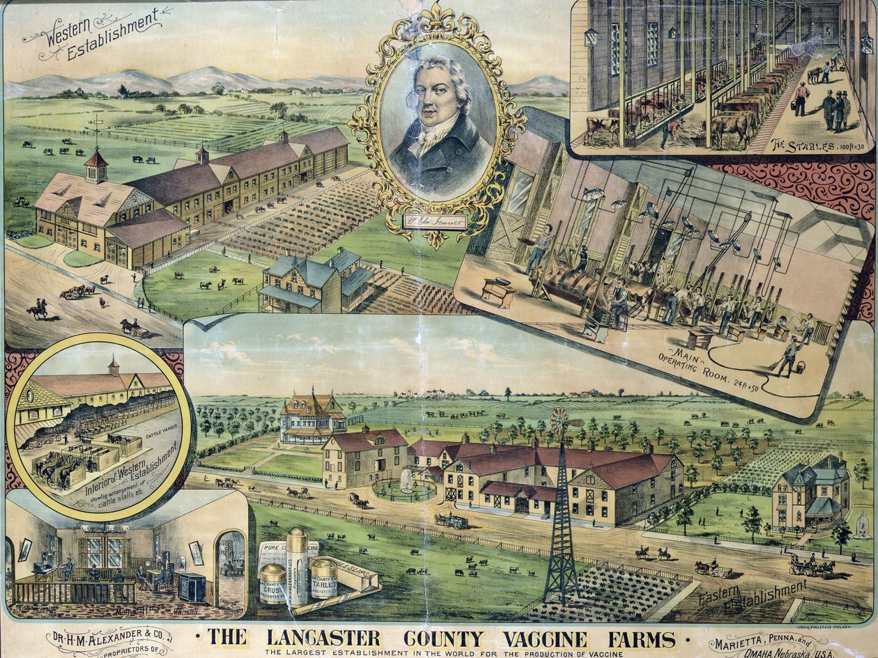 Plan farm szczepionek hrabstwa Lancaster, Nebraska autorstwa American School