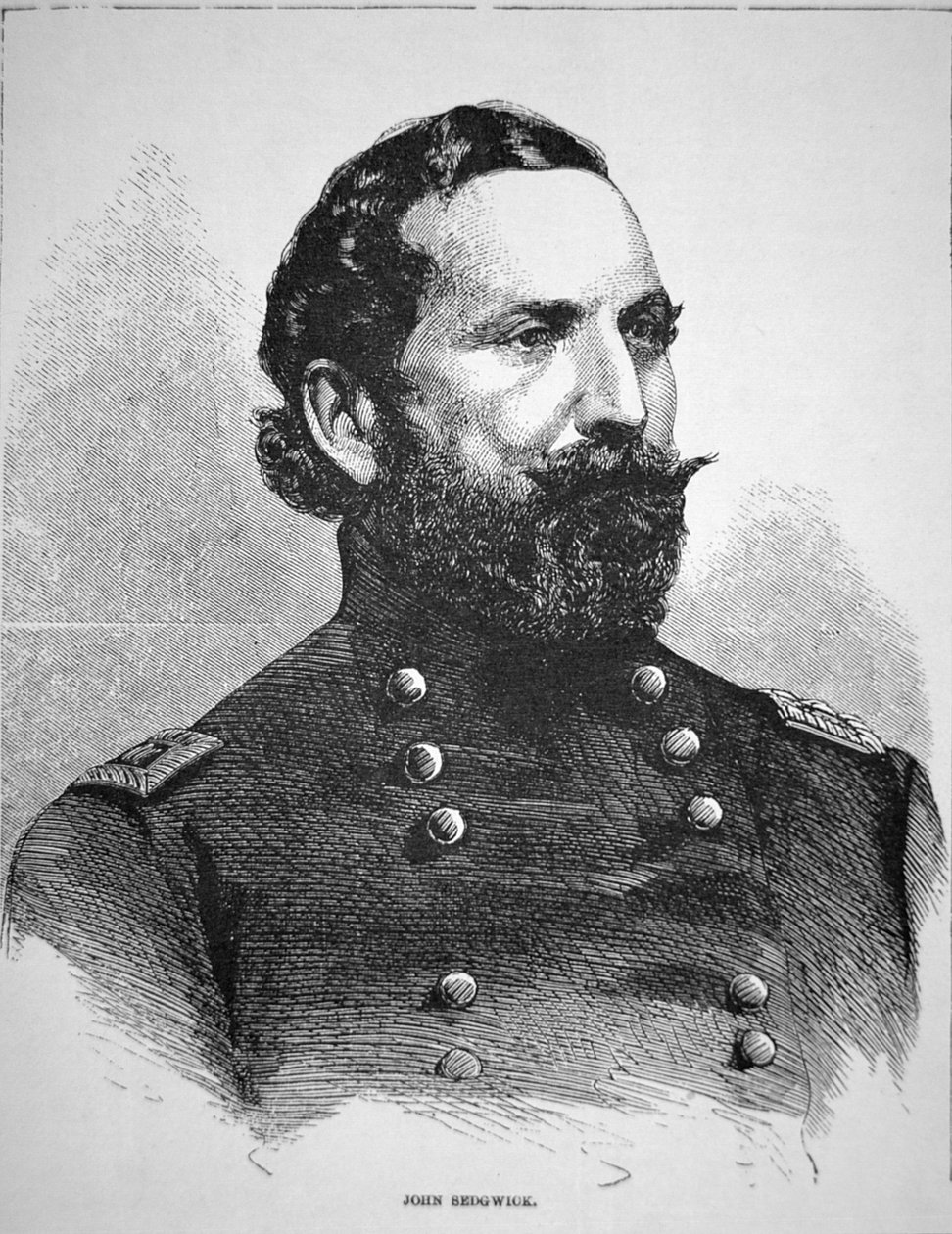 Portret generała Johna Sedgwicka (lito) autorstwa American School