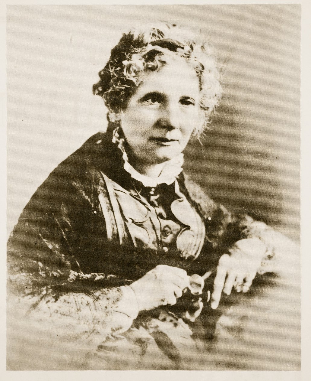 Portret Harriet Beecher Stowe autorstwa American School