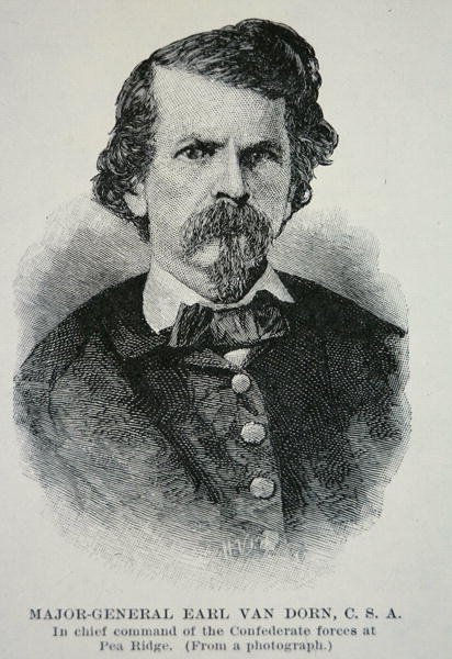 Portret generała dywizji hrabiego Van Dorna (lito) autorstwa American School