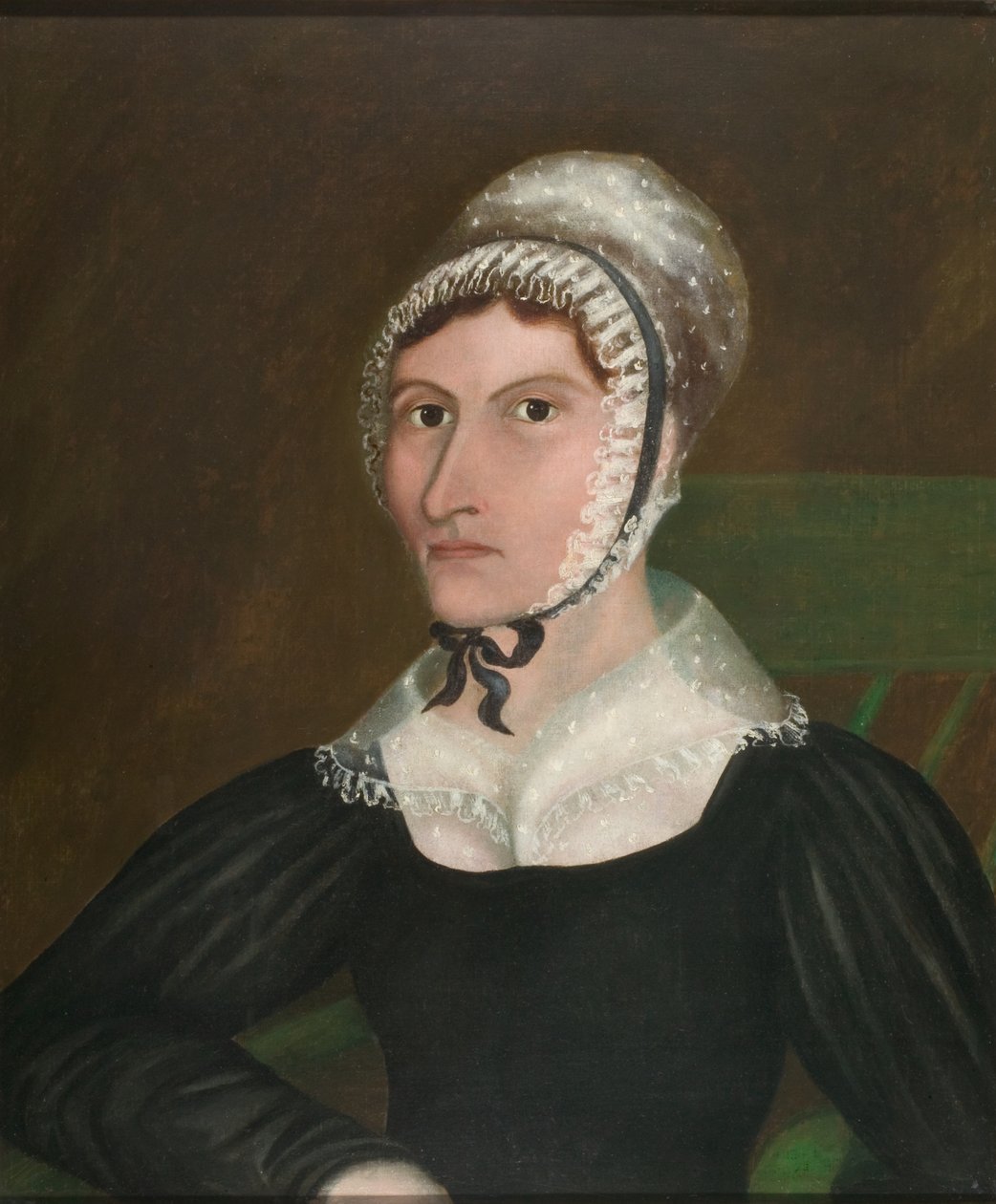 Portret pani Augustus G. S. Wight (olej na płótnie) autorstwa American School