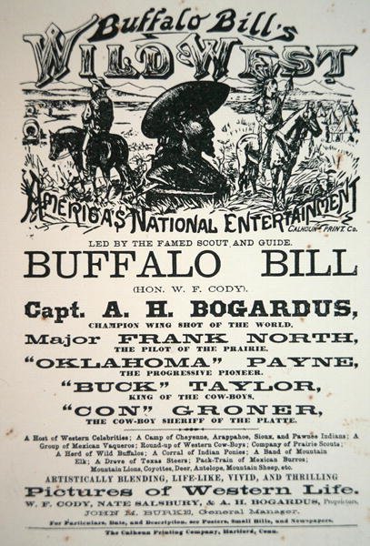 Plakat do Buffalo Billa (1846-1917) Wild West Show autorstwa American School
