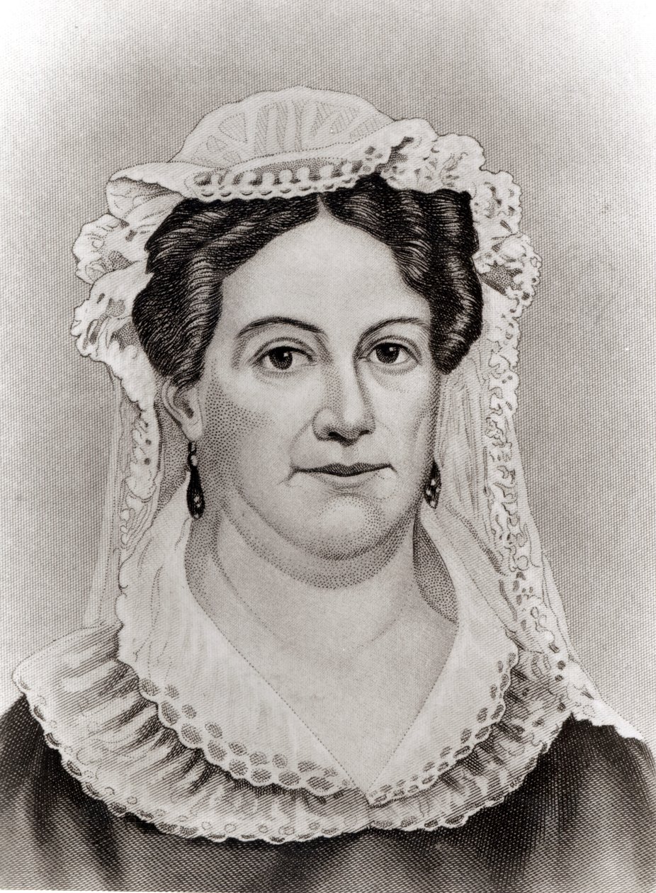 Rachel Jackson, z „Panie z Białego Domu” Laury Carter Holloway Langford, grawerowane przez Johna Chestera Buttre