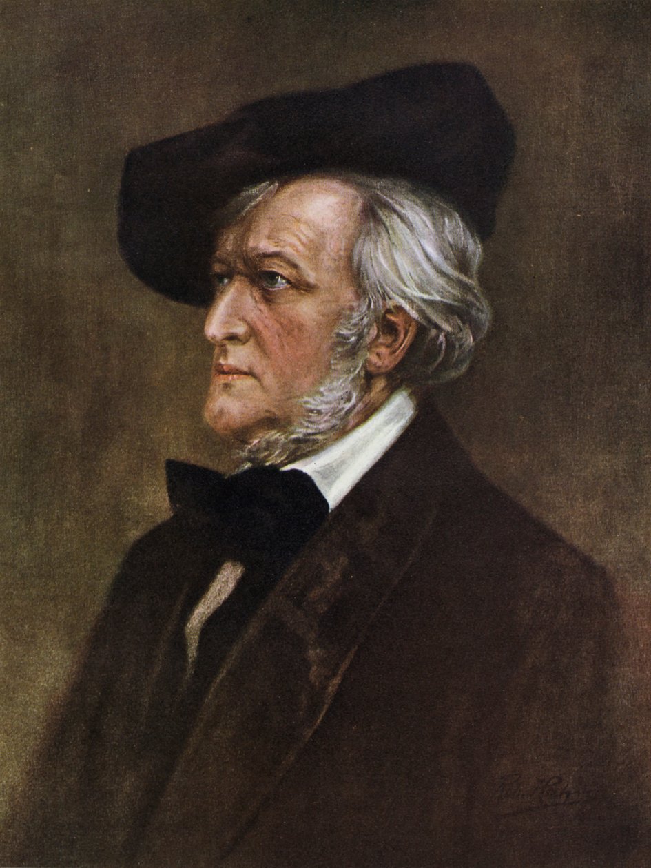 Richard Wagner (litografia) autorstwa American School