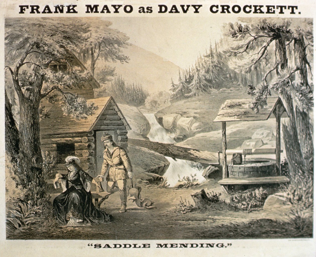 Naprawa siodła, plakat dla Davy