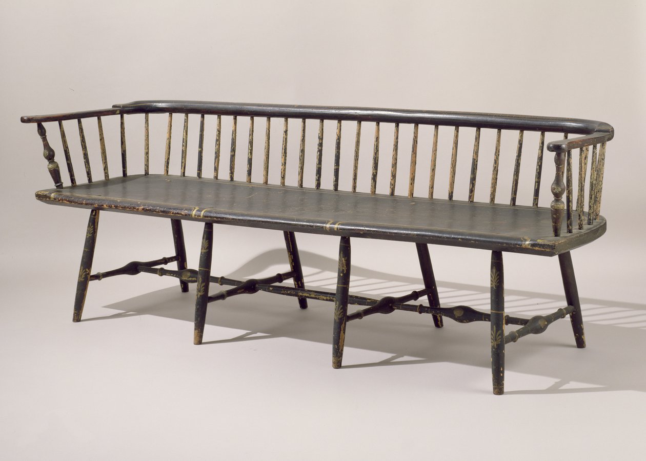 Sofa, 1807-14 (malowany klon) autorstwa American School
