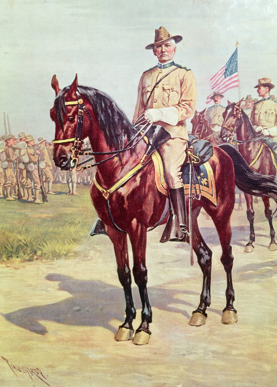 Hiszpański żołnierz w wojnie amerykańskiej (wc na papierze) autorstwa American School