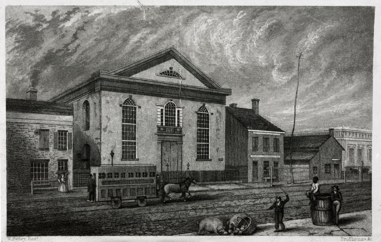 Kościół św. Philipsa, 309 Mulberry autorstwa American School