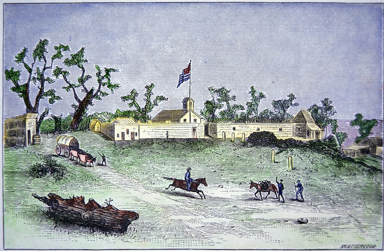Fort Sutter autorstwa American School
