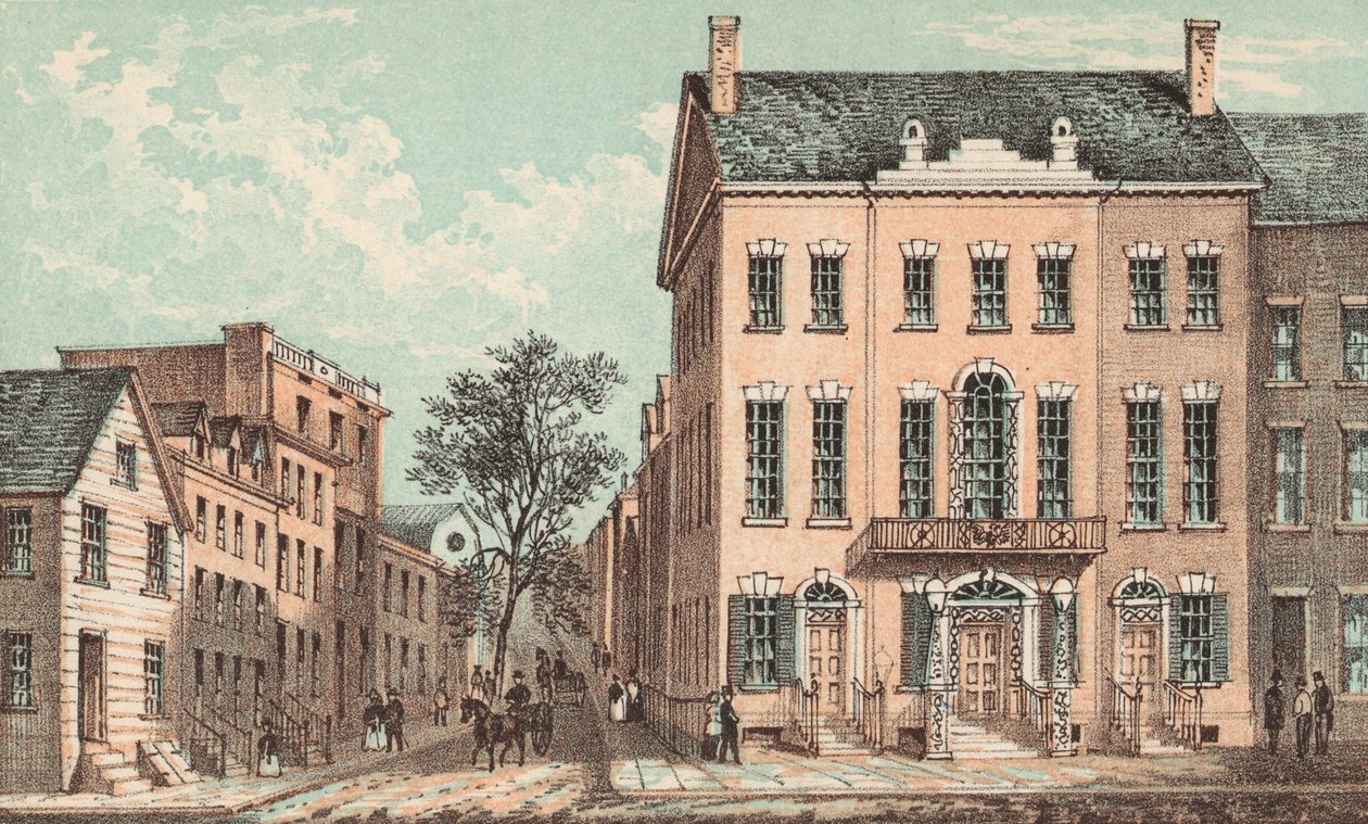 Sala Tammany, 1830 autorstwa American School