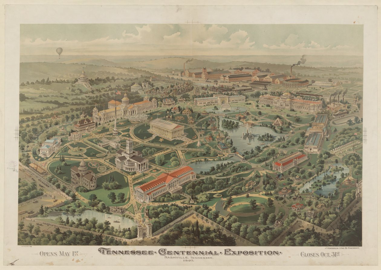 Wystawa stulecia w Tennessee, Nashville, Tennessee, 1897 autorstwa American School