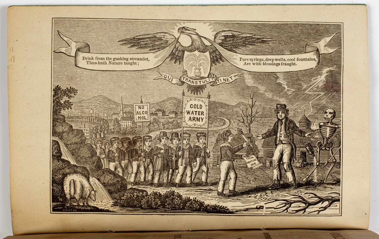 Przyrzeczenie Armii Zimnej Wody, 1842 autorstwa American School