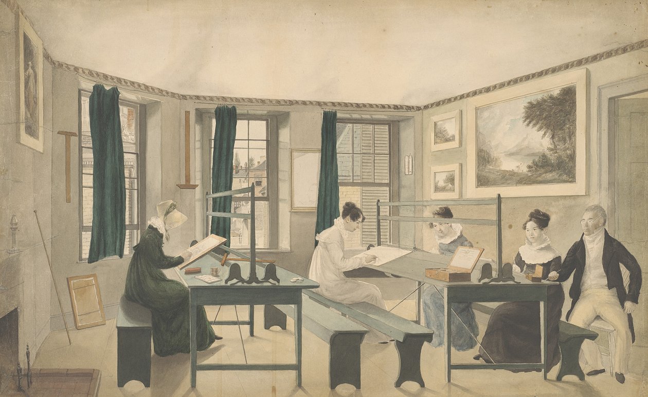 Klasa Rysunku, 1810-13 autorstwa American School
