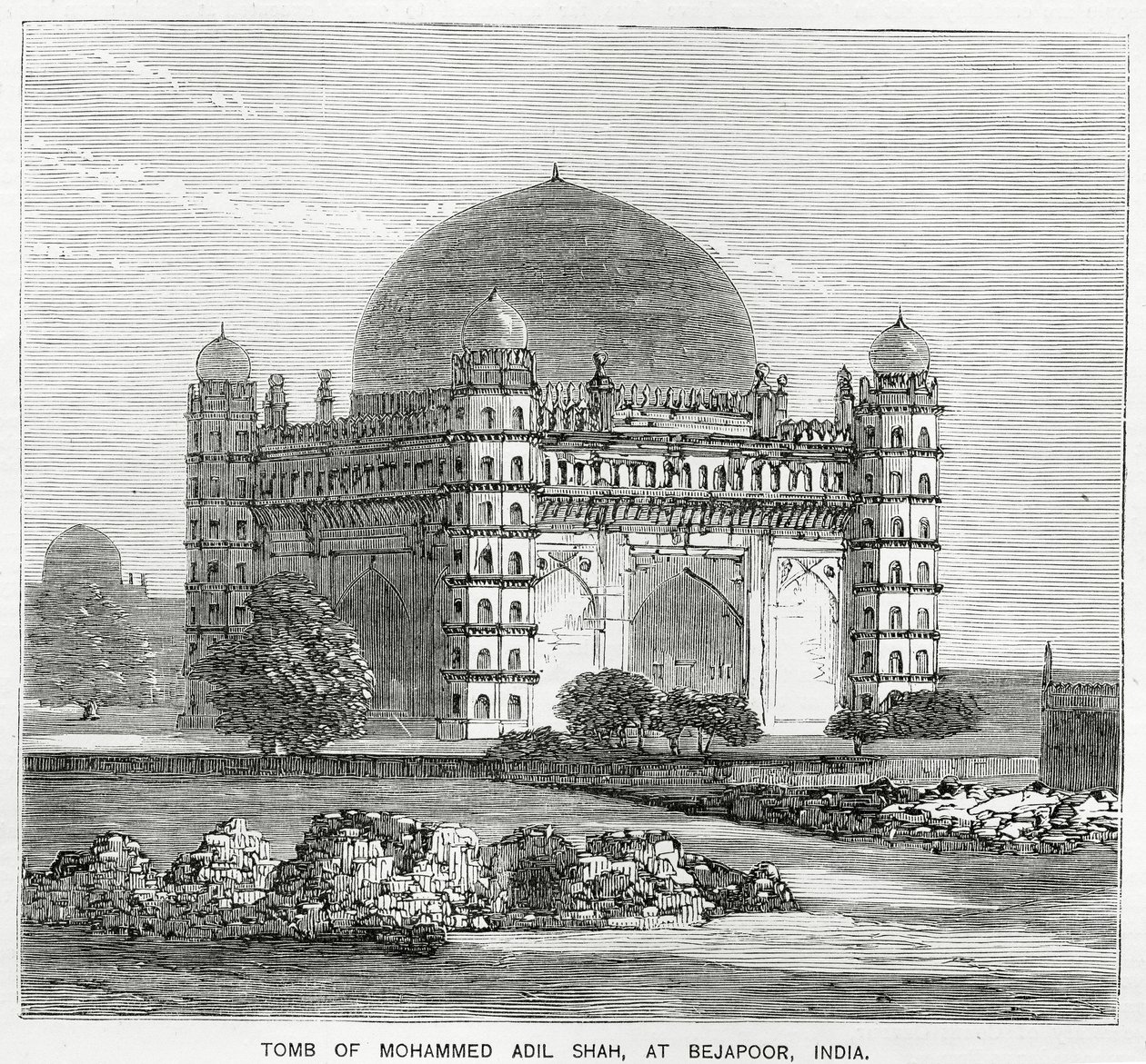 Gol Gumbaz, grób Mohammeda Adila Szacha II, zbudowany w 1659 r. autorstwa American School