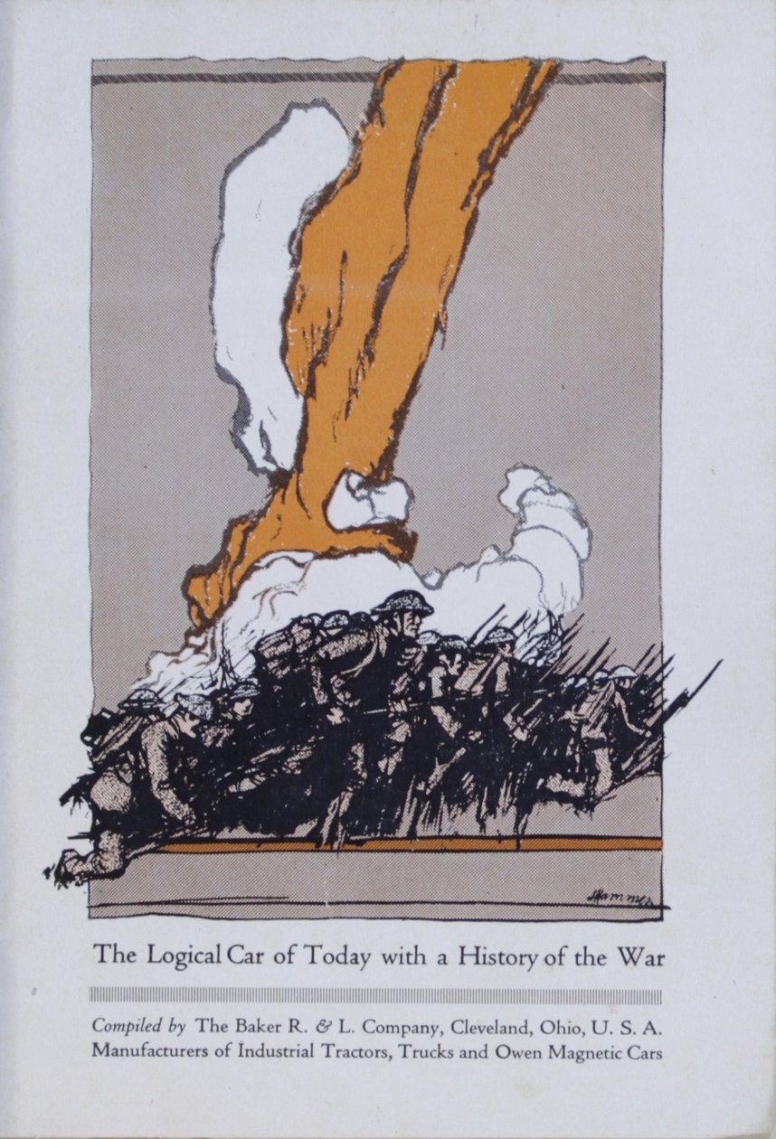 Współczesny samochód logiczny z historią wojny, 1919 autorstwa American School