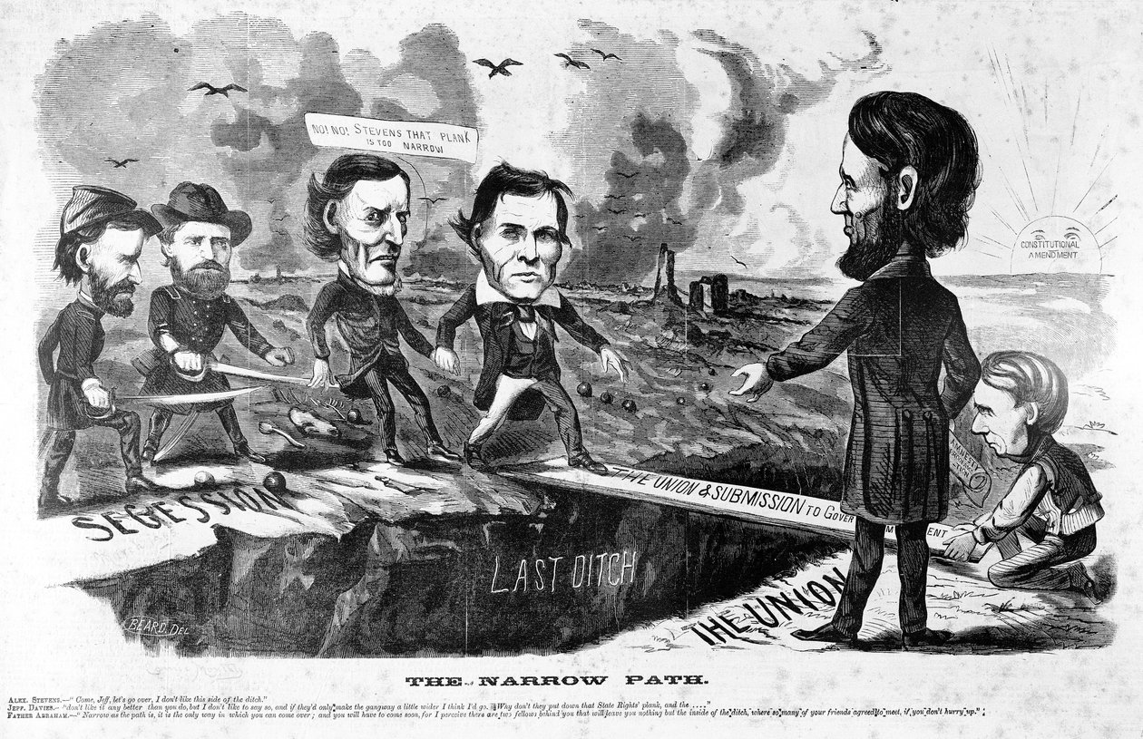 Wąska ścieżka, c.1863 autorstwa American School