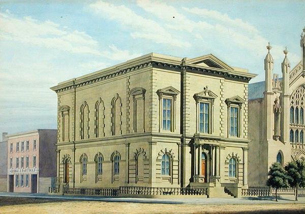 The New York Historical Society New York City, Meltam and Burke Architects autorstwa American School