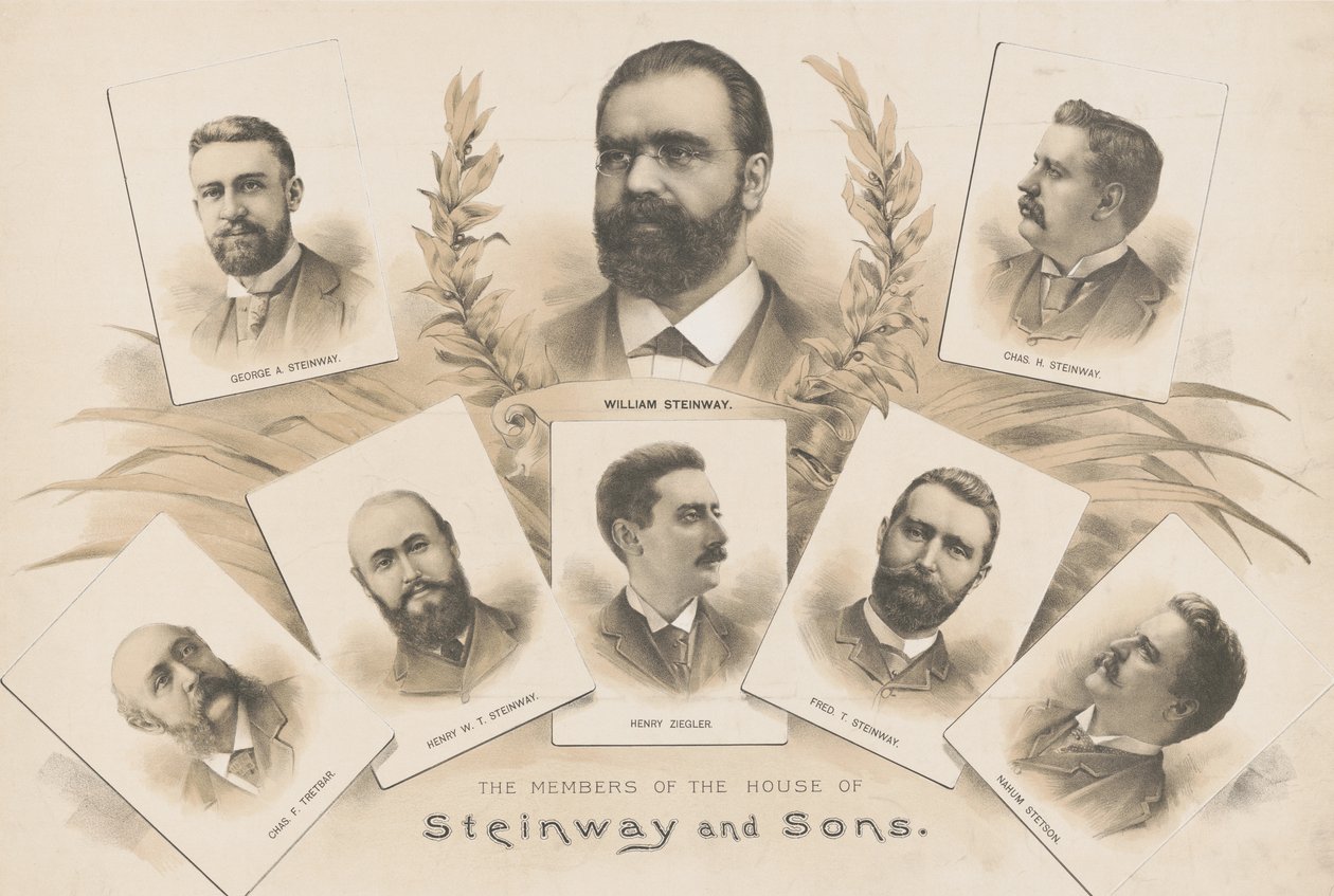 Członkowie Domu Steinwaya i Synów autorstwa American School