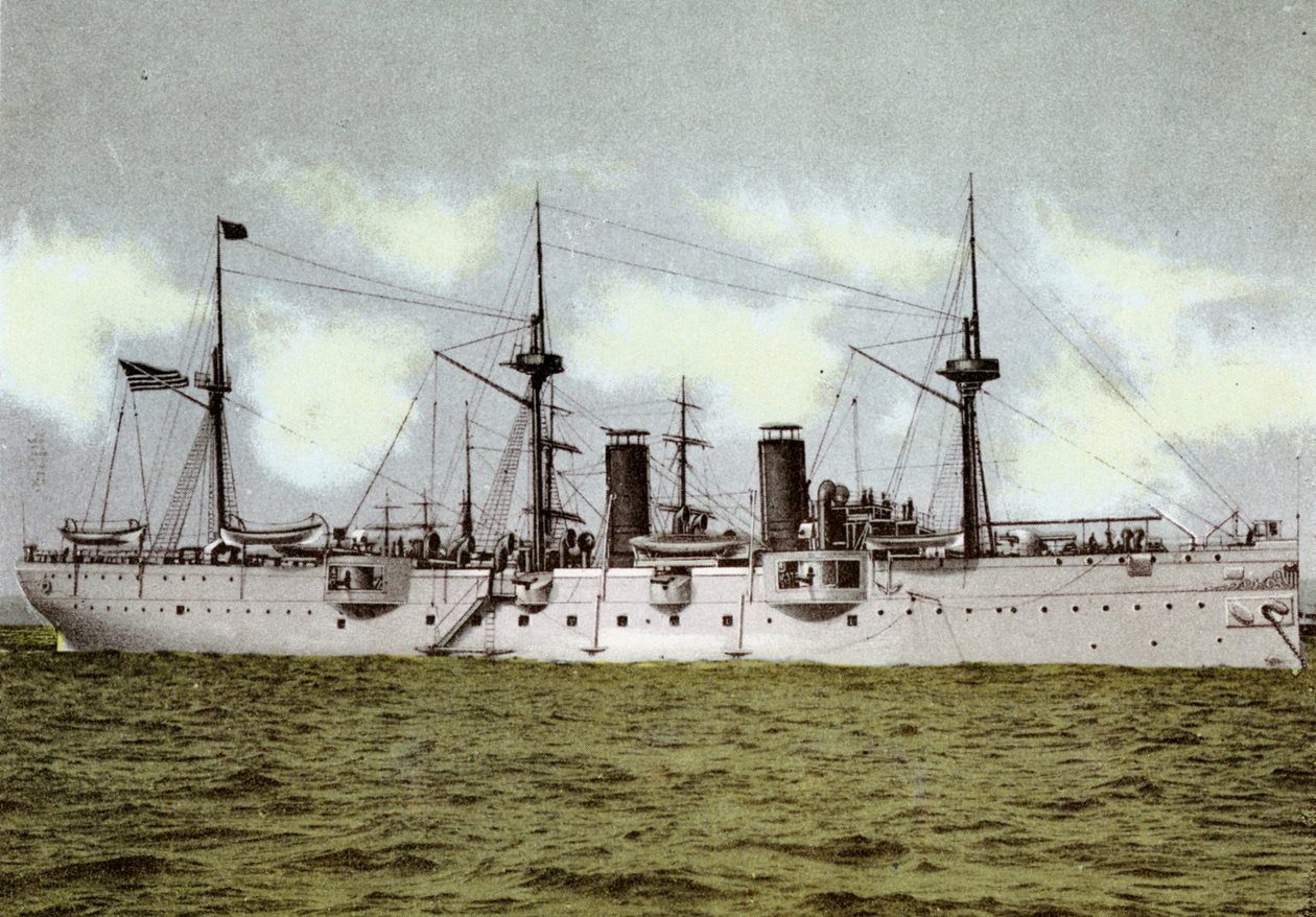 USS San Francisco, 1898 r. autorstwa American School