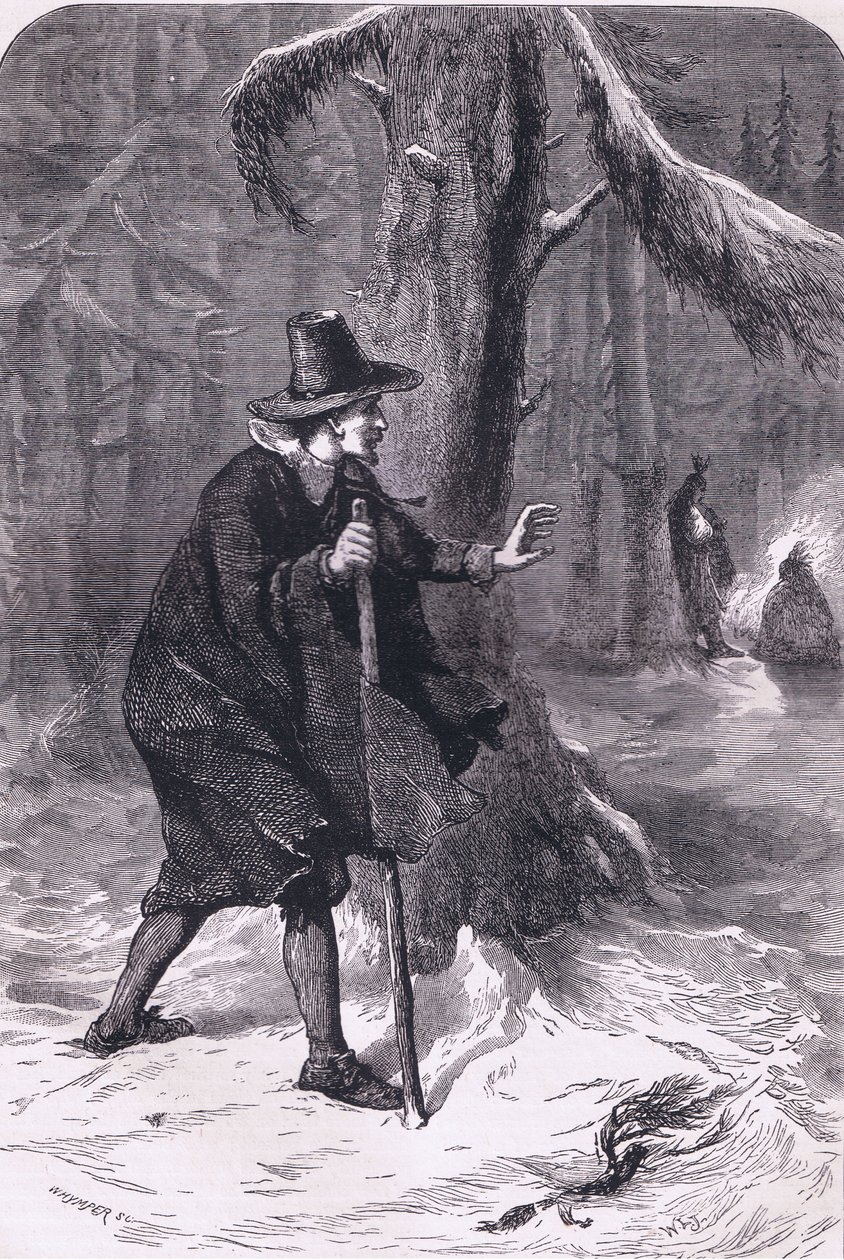 William w lesie, ilustracja z pubu Cassell