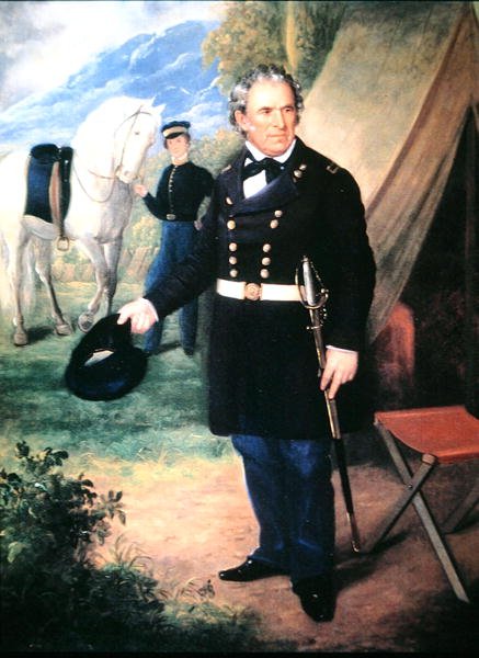 Zachary Taylor (kolor lito) autorstwa American School