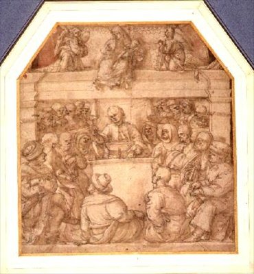 PD.2-1994 Doktor Wykład, studium do pomnika nagrobnego autorstwa Amico Aspertini