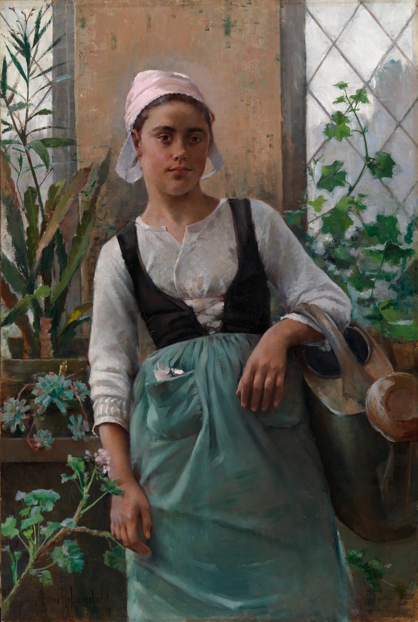 Dziewczyna z ogrodu autorstwa Amélie Lundahl