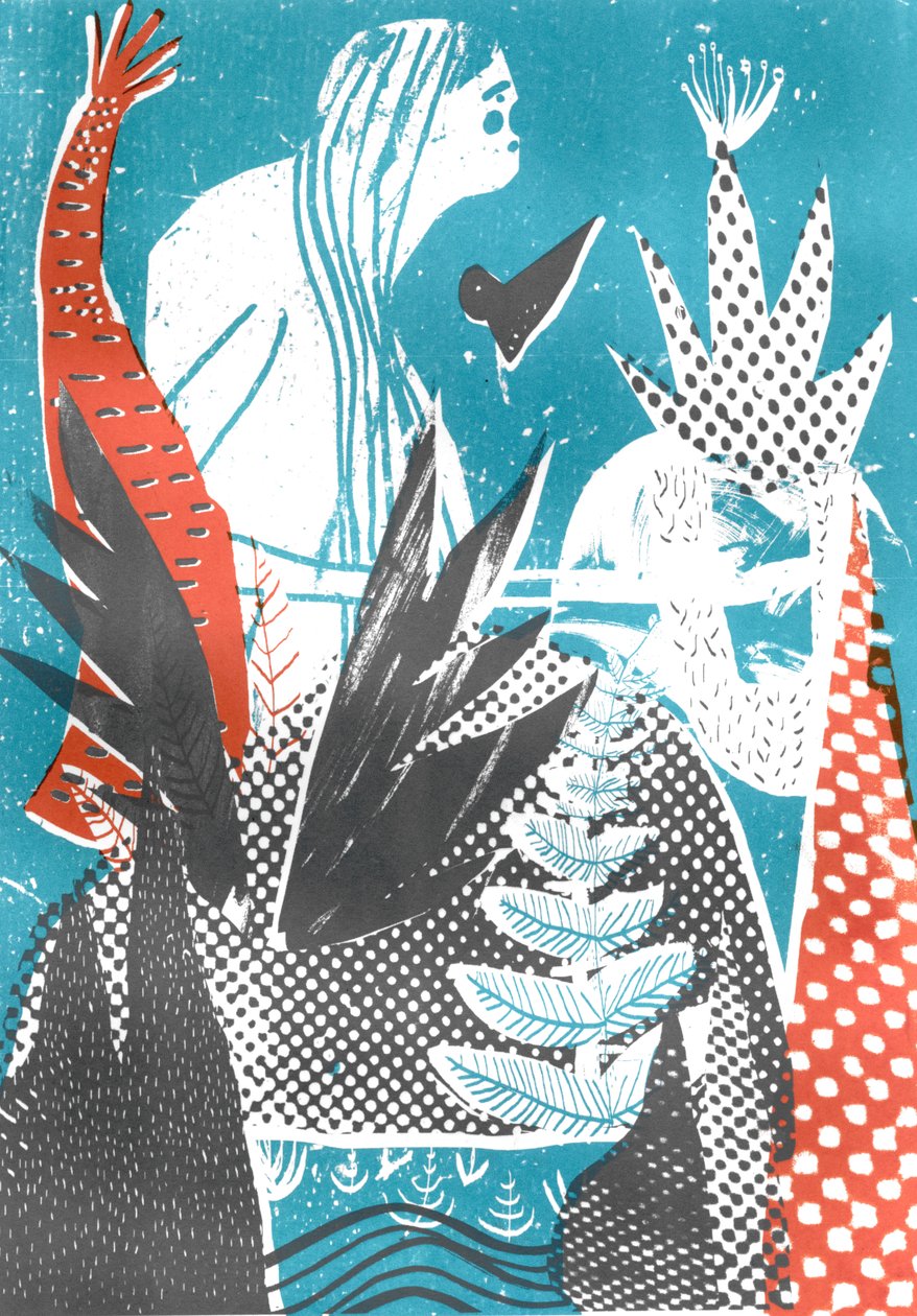 Formularze 5, 2015 (sitodruk) autorstwa Amy Louise Evans