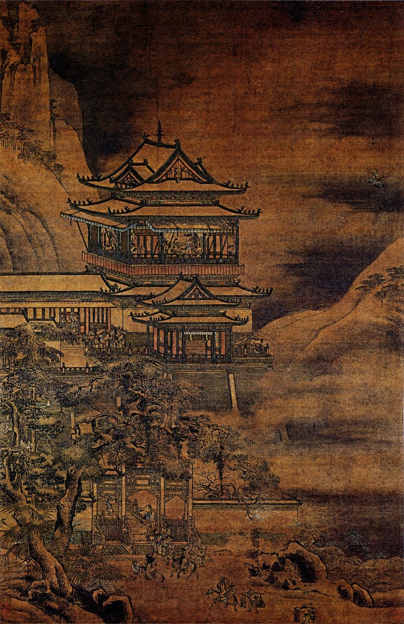 Huang i Lou autorstwa An Zhengwen