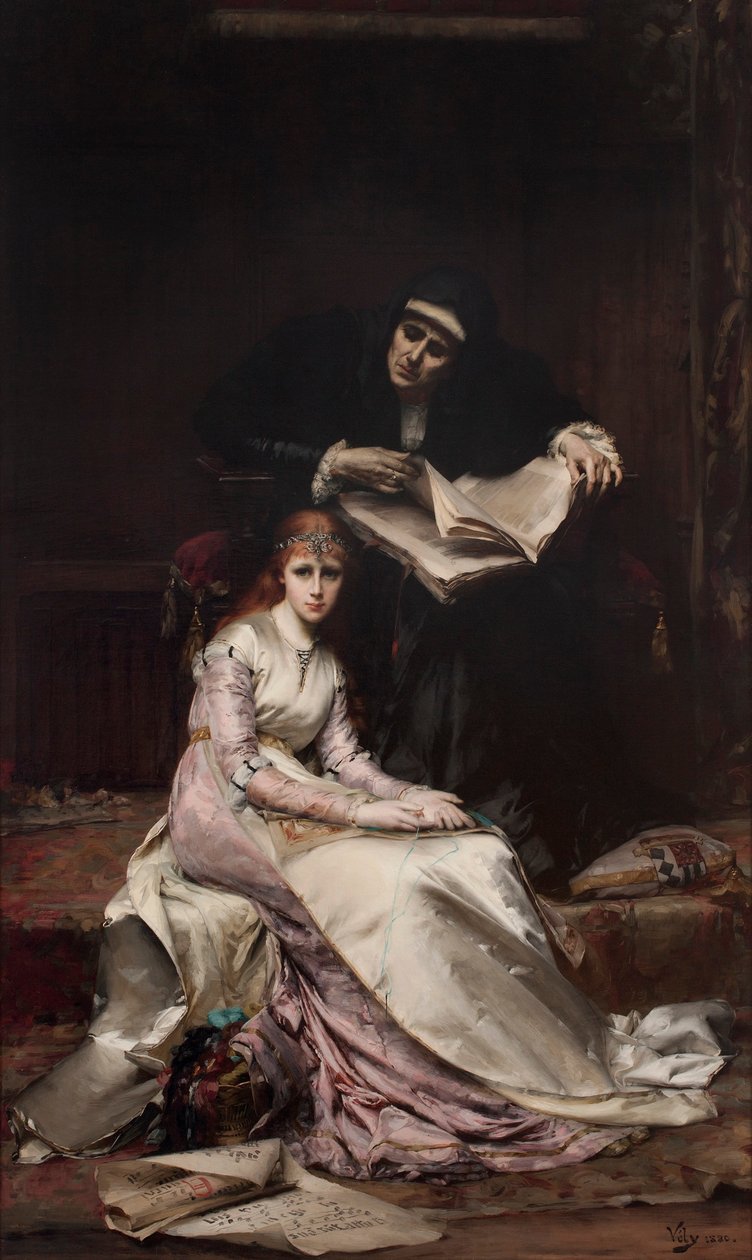 Przebudzenie serca, 1880 autorstwa Anatole Vély