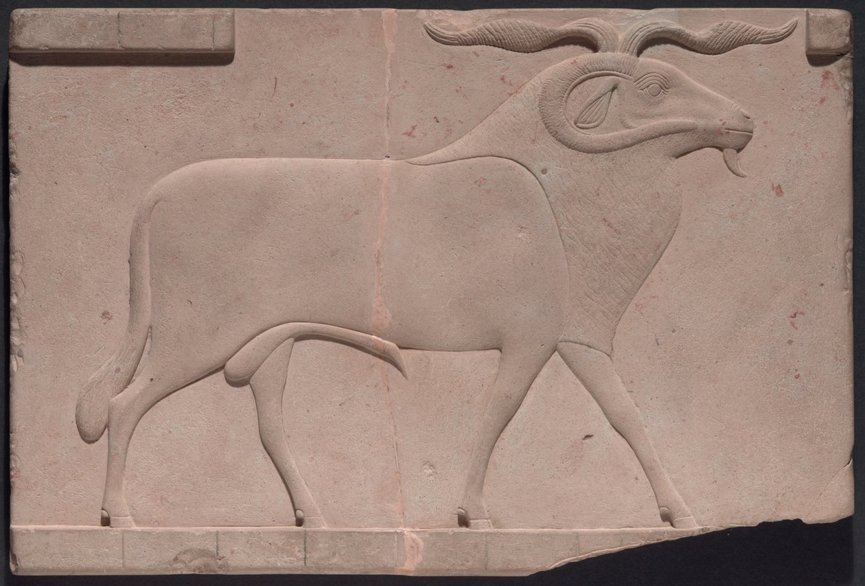 Tabliczka przedstawiająca barana autorstwa Ancient Egyptian