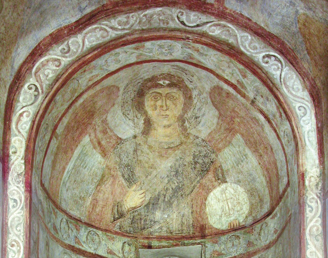 Święty Michał Archanioł autorstwa Ancient Russian frescos