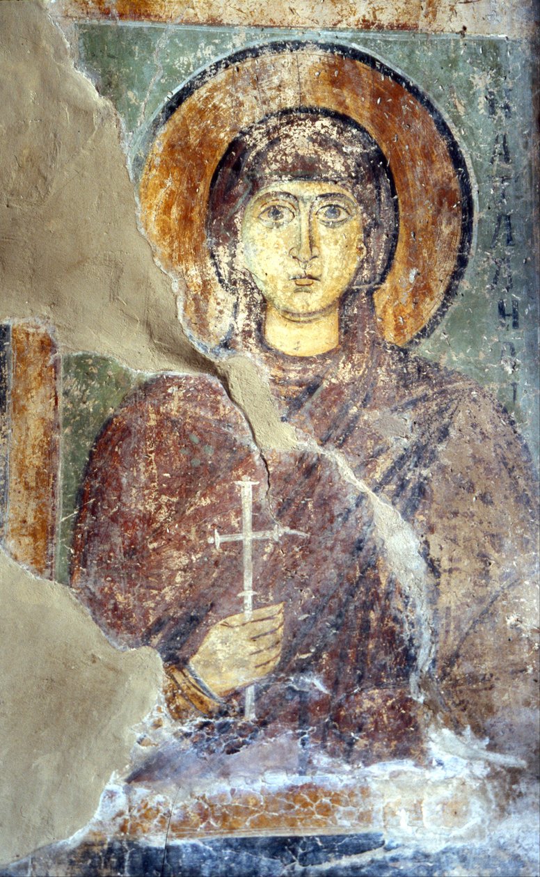 Święta Natalia autorstwa Ancient Russian frescos