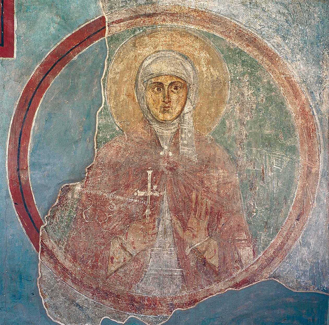 Święta Zofia autorstwa Ancient Russian frescos