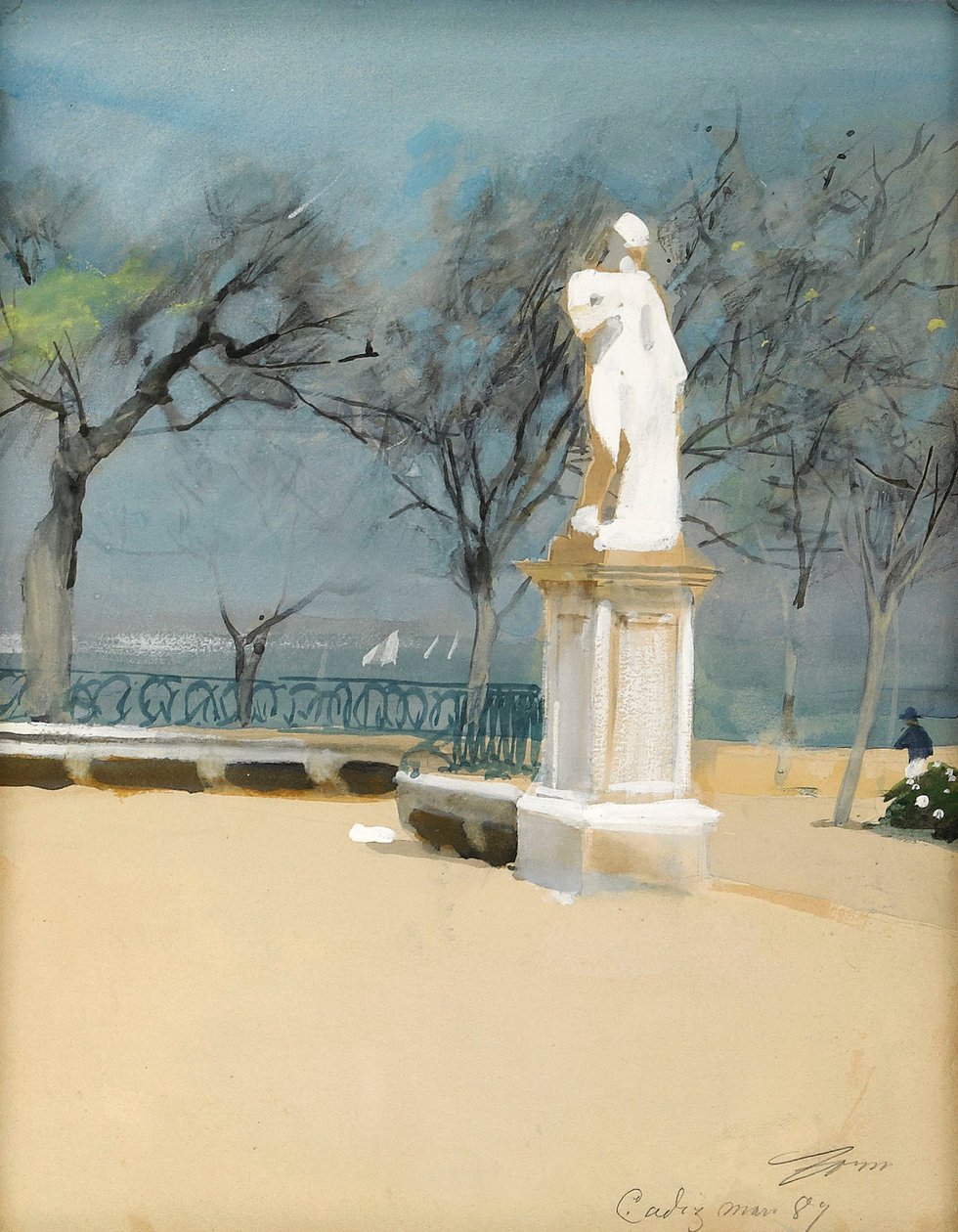 Alamedan i Kadyks autorstwa Anders Leonard Zorn