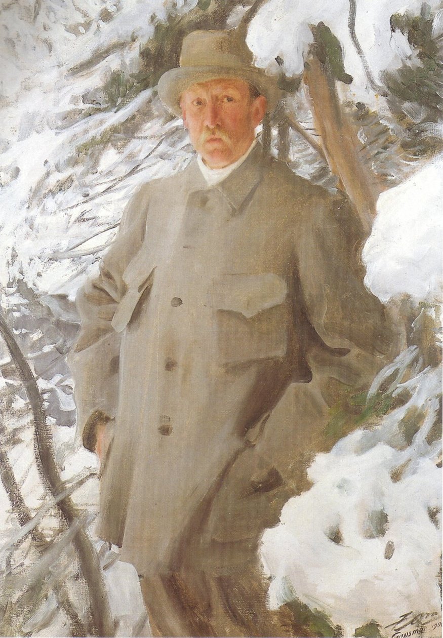 Bruno Liljefors autorstwa Anders Leonard Zorn