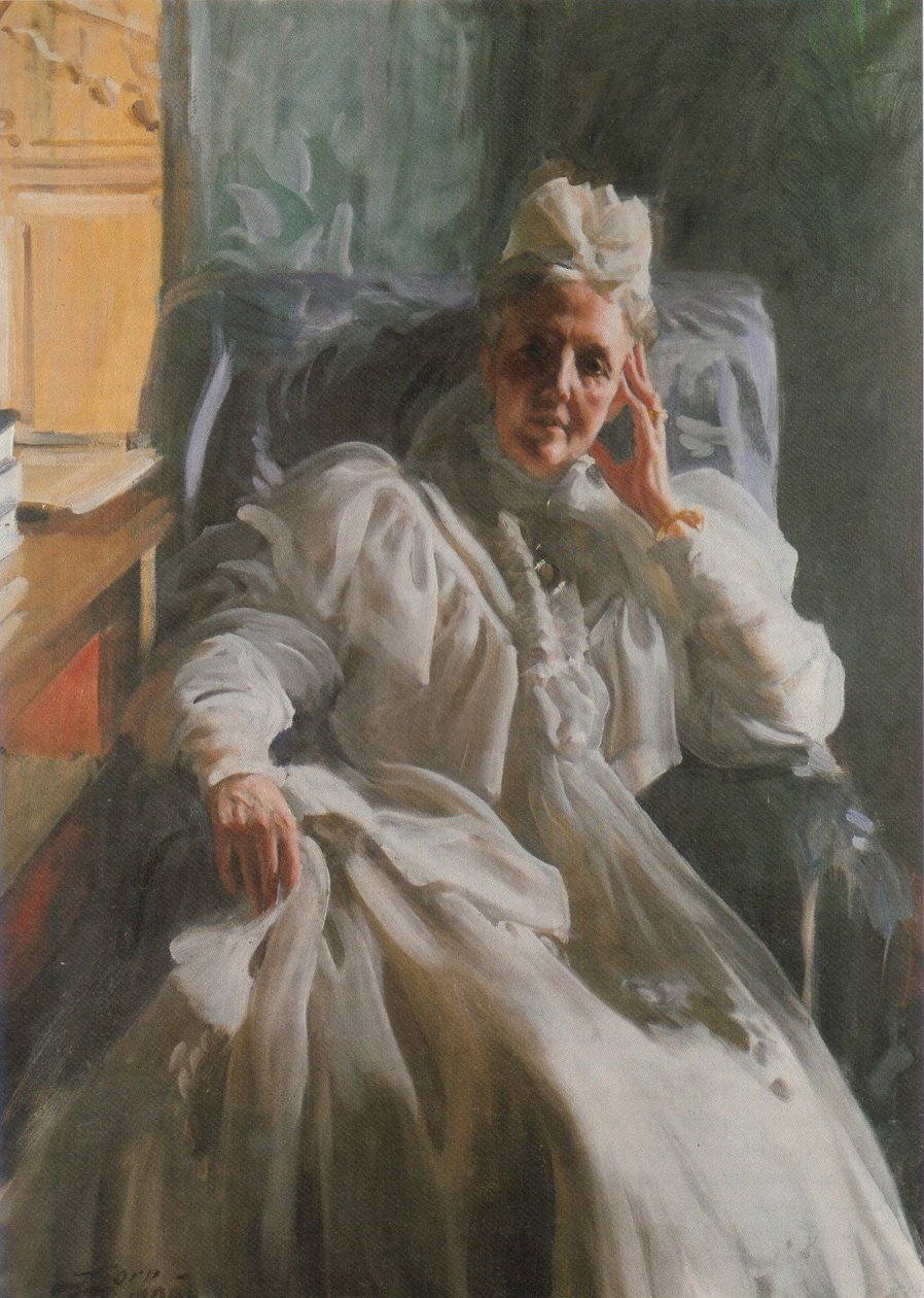 Królowa Zofia autorstwa Anders Leonard Zorn