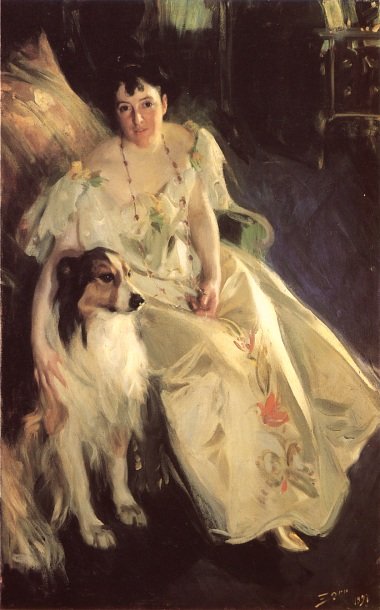 Pani Bacon autorstwa Anders Leonard Zorn