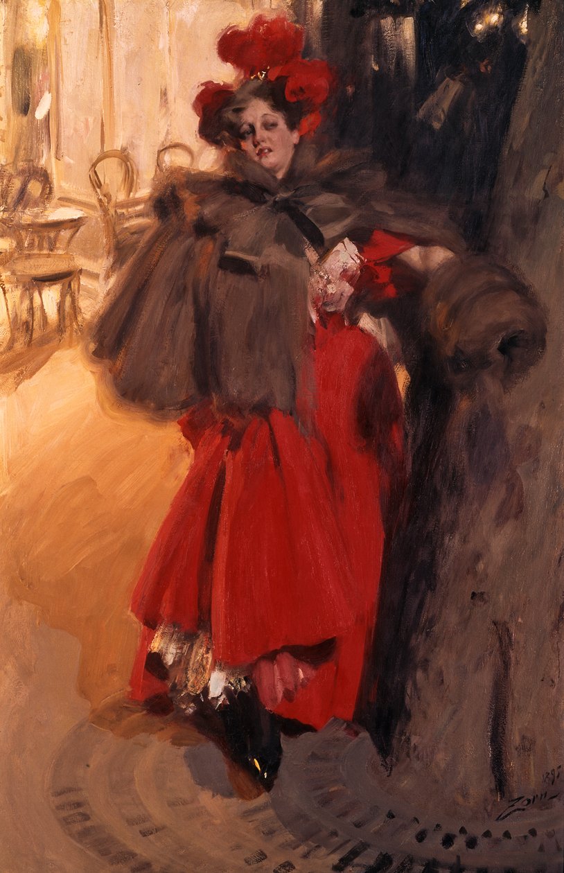 Efekt nocy autorstwa Anders Leonard Zorn