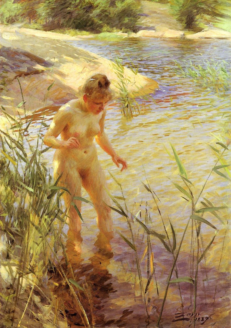 Odruchy autorstwa Anders Leonard Zorn