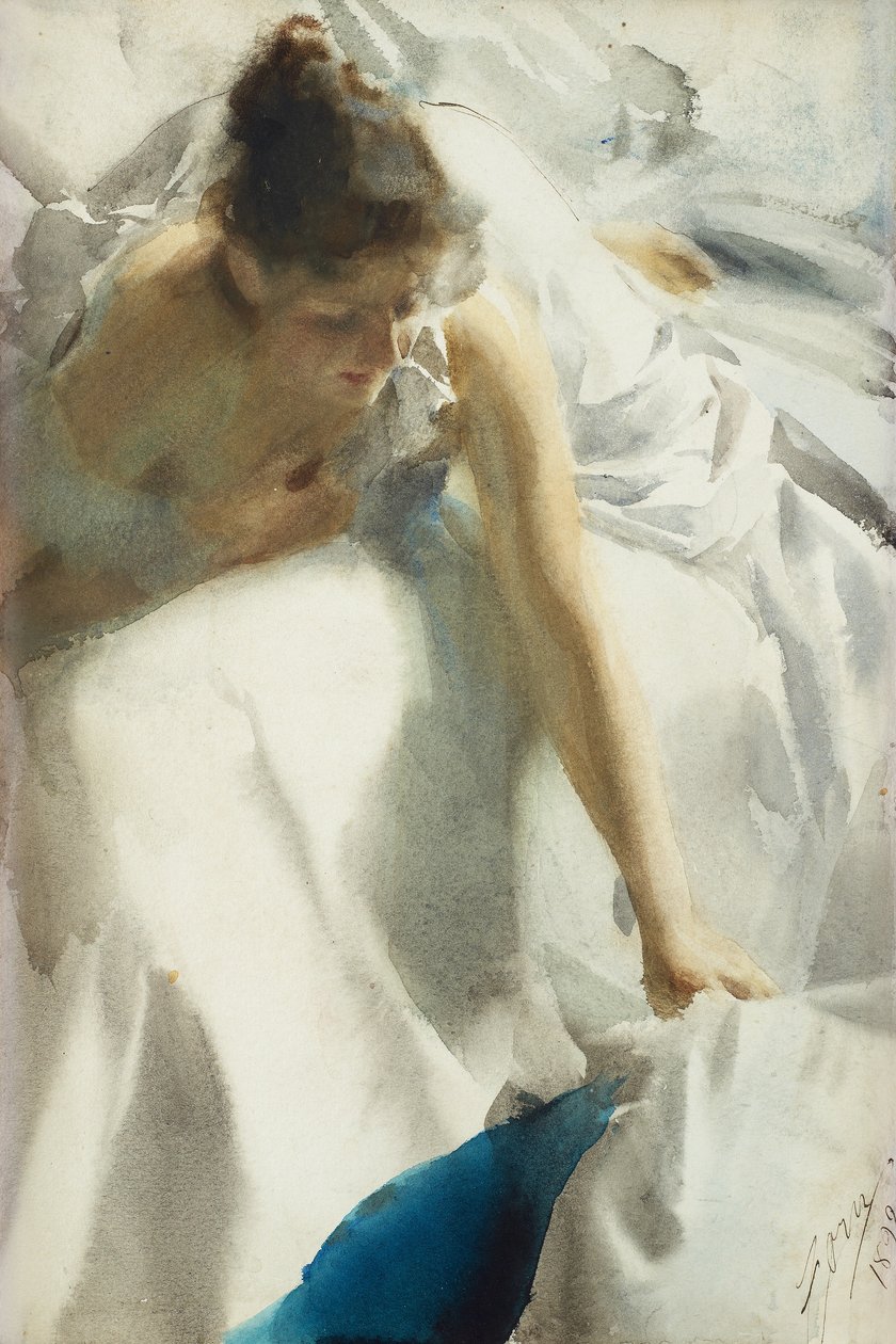 Budzenie autorstwa Anders Leonard Zorn