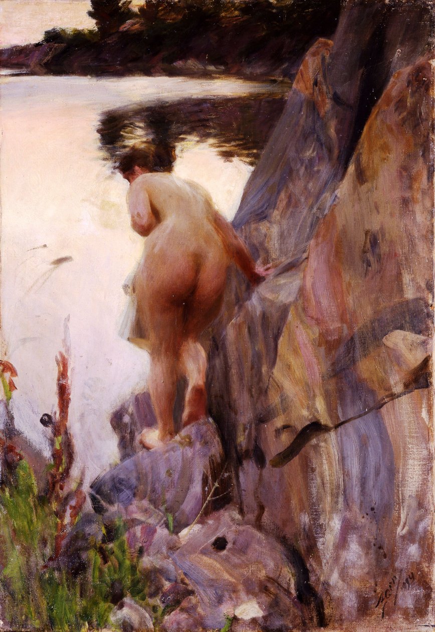 Letni wieczór autorstwa Anders Leonard Zorn