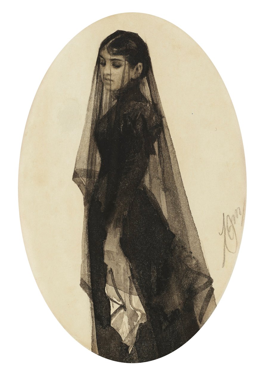 Wdowa autorstwa Anders Leonard Zorn
